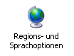 Symbol regions und Sprachoptionen